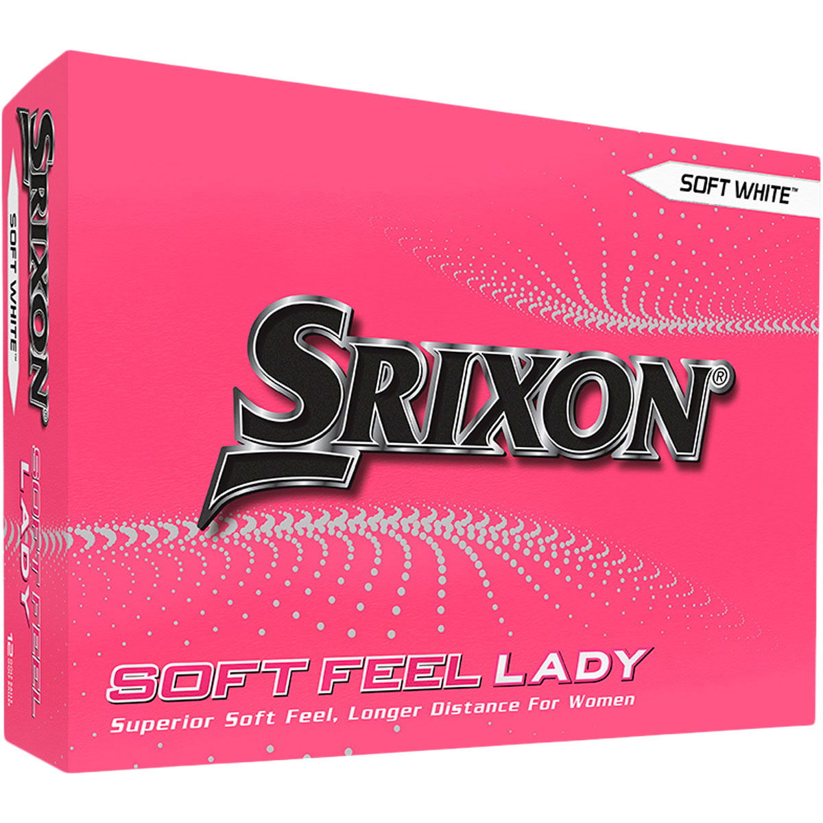 Srixon Soft Feel Lady 12-Pak Golfbolde Dame