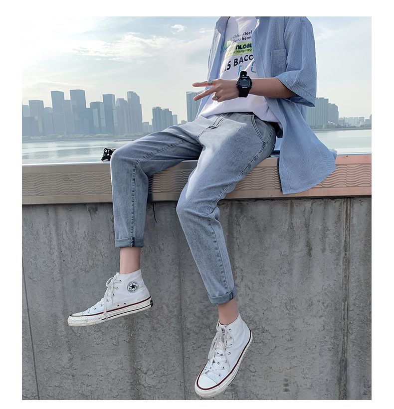 Ninine - Cropped Tapered Jeans