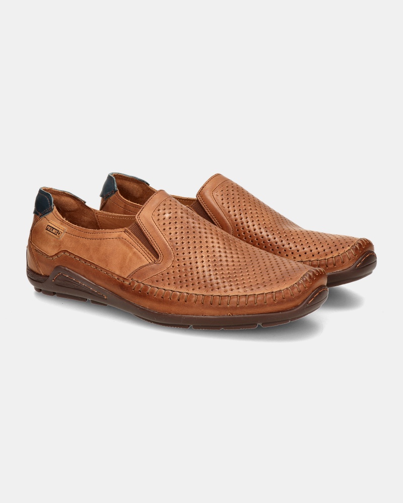 Pikolinos Azores Instapschoenen  - cognac