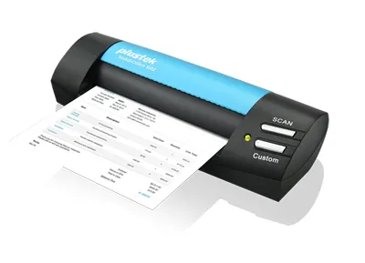 Plustek MobileOffice S602 - Kortscanner - Contact Image Sensor (CIS) - A6 - 1200 dpi x 1200 dpi - op til 800 scanninger pr. dag - USB 2.0