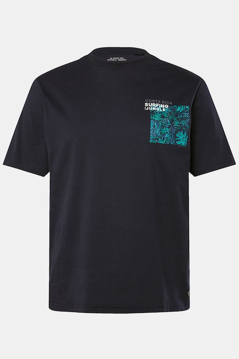 JP1880 T-Shirt, Halbarm, Brust-Print, Rundhals, bis 8 XL