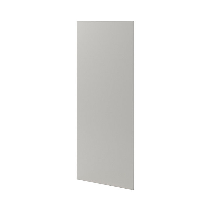 Porte de colonne de cuisine Stevia gris mat L. 50 cm x H. 130 cm GoodHome