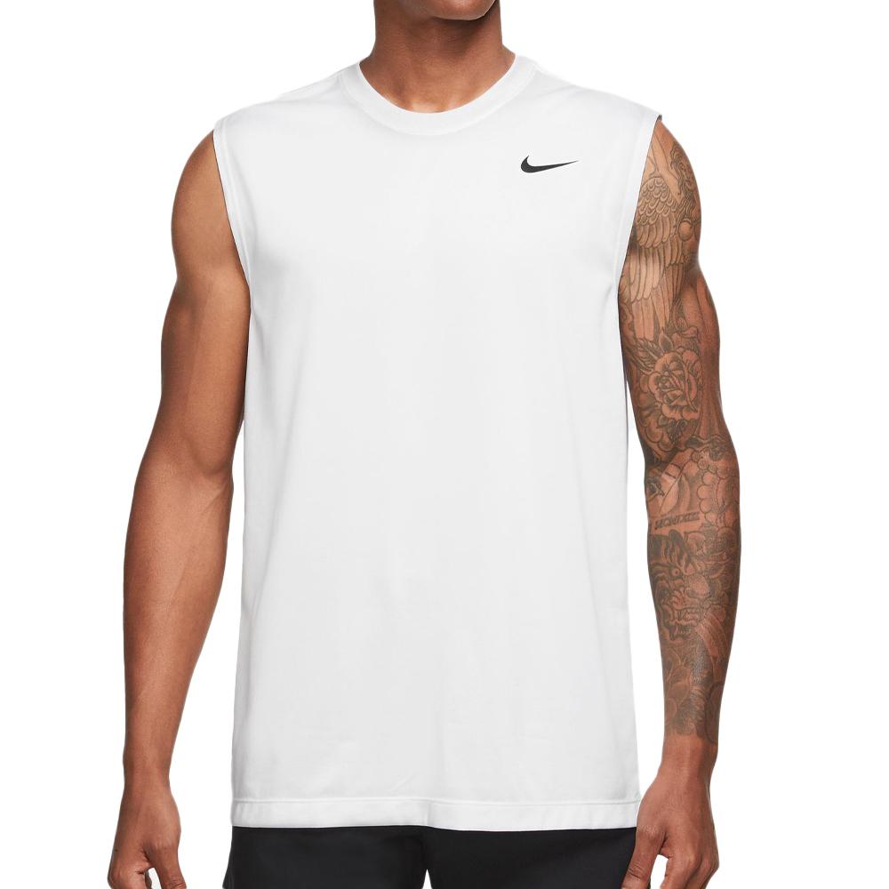 Nike Débardeur Blanc Homme Nike Reset
