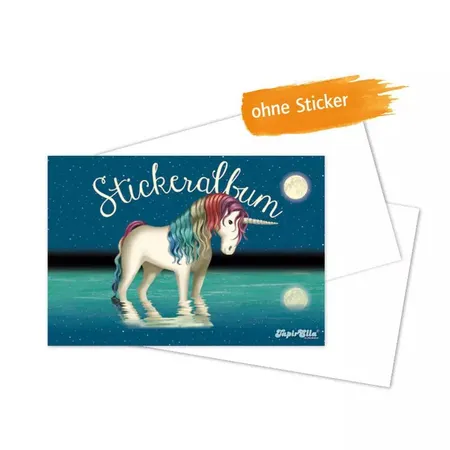 Lutz Mauder TapirElla Stickeralbum Einhorn, Lunabelle