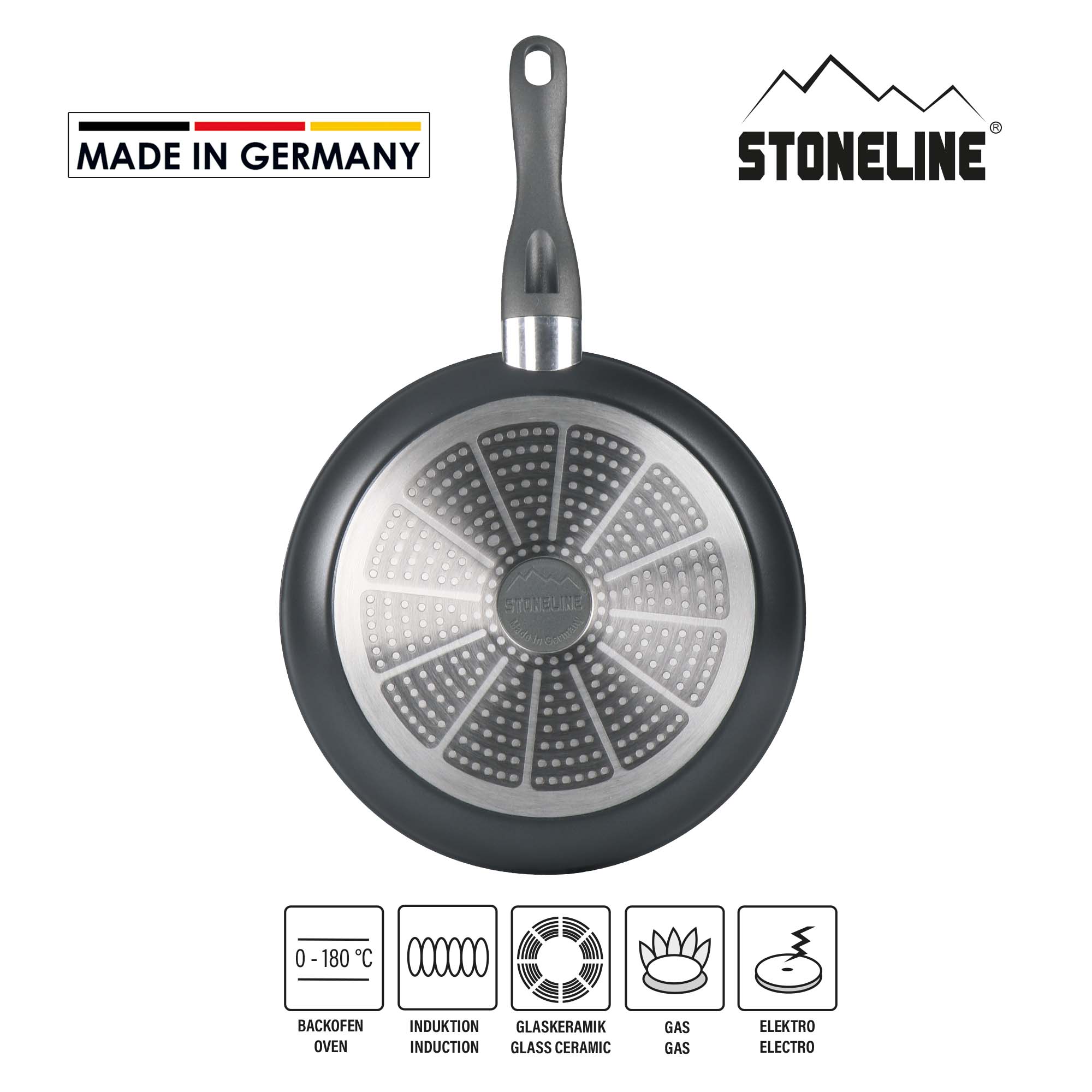 STONELINE® FRESH Bratpfanne 28 cm, Made in Germany