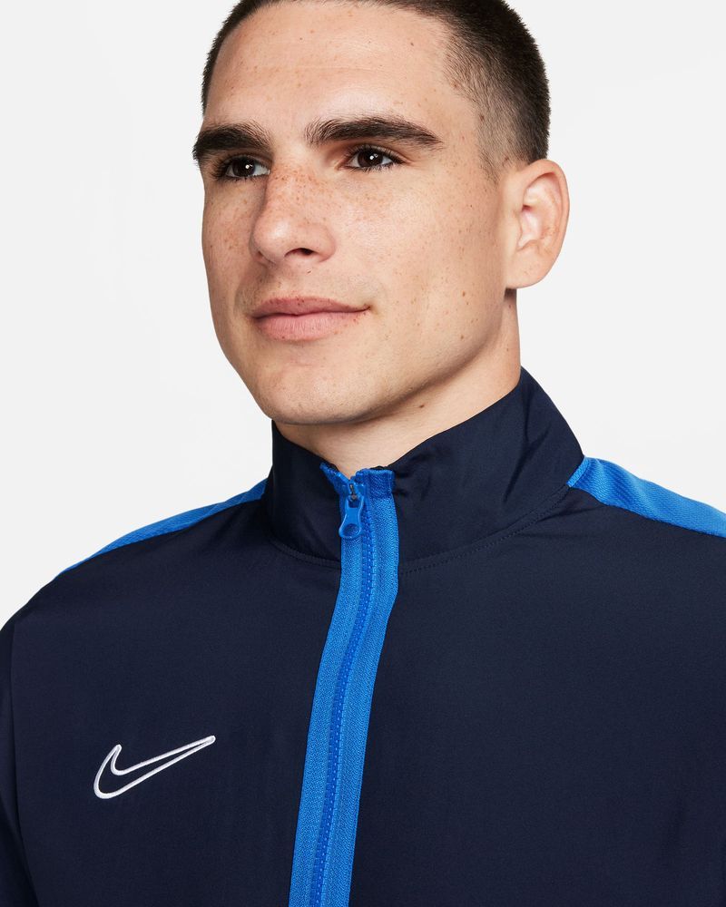 Veste de survêtement Woven Nike Academy 23 Bleu Marine & Bleu Royal pour homme