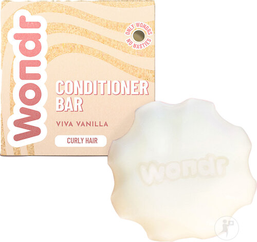 Wondr Après-Shampoing Solide Viva Vanila Cheveux Bouclés 55g