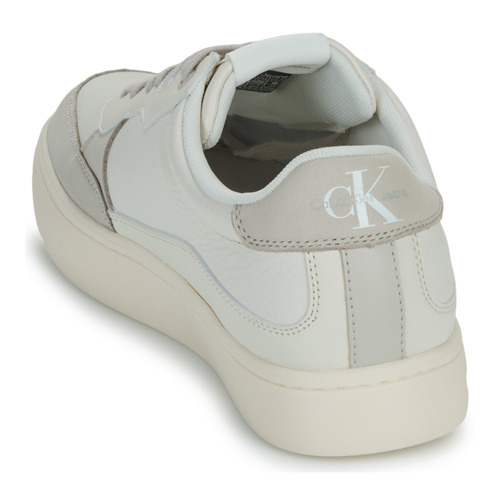 Calvin Klein Jeans - CLASSIC CUPSOLE LOW LTH - Ecru