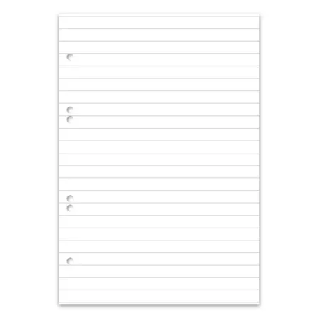 Staufen Premium Collegeblock Lin21 A5 80 Blatt 90g/qm 9mm liniert 6-Loch