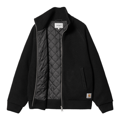 Carhartt WIP Banley Sweater Jakke, Black, L