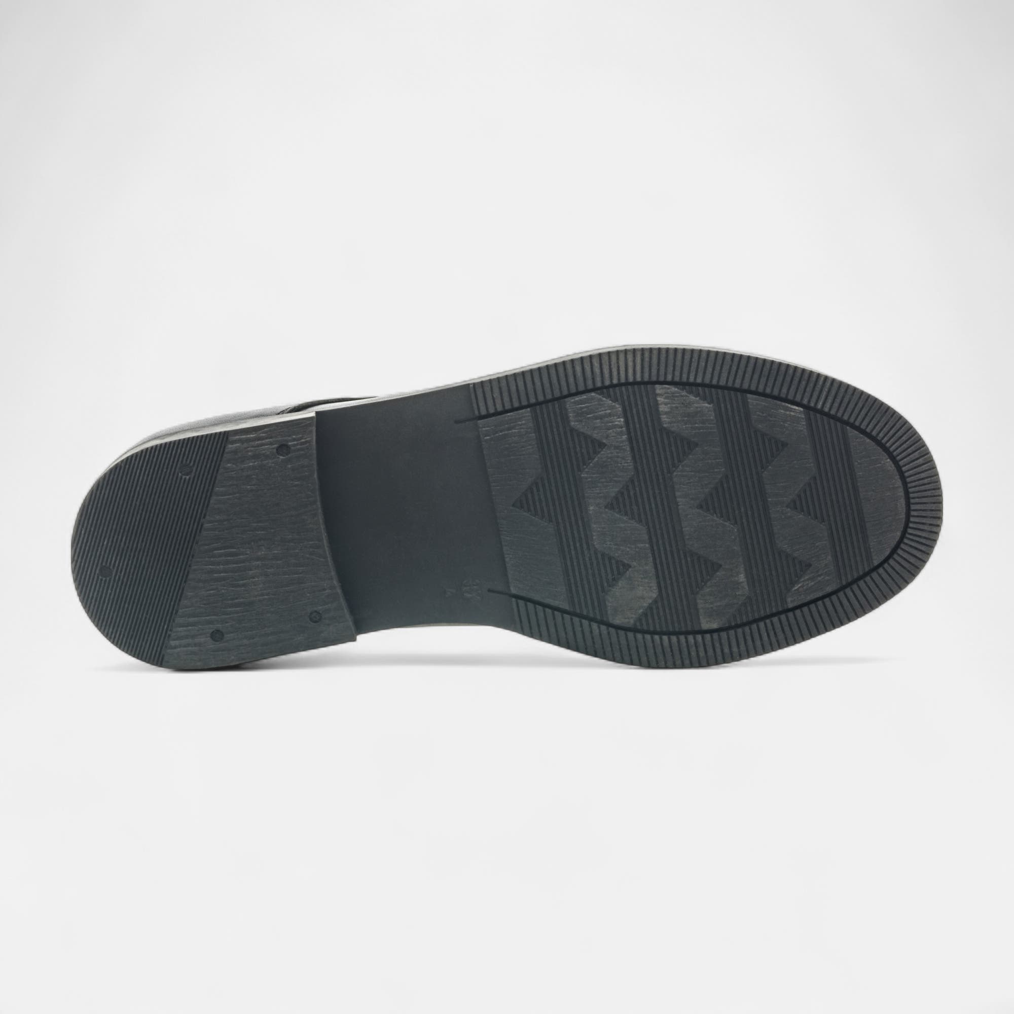 Derbies Garçon en cuir noir