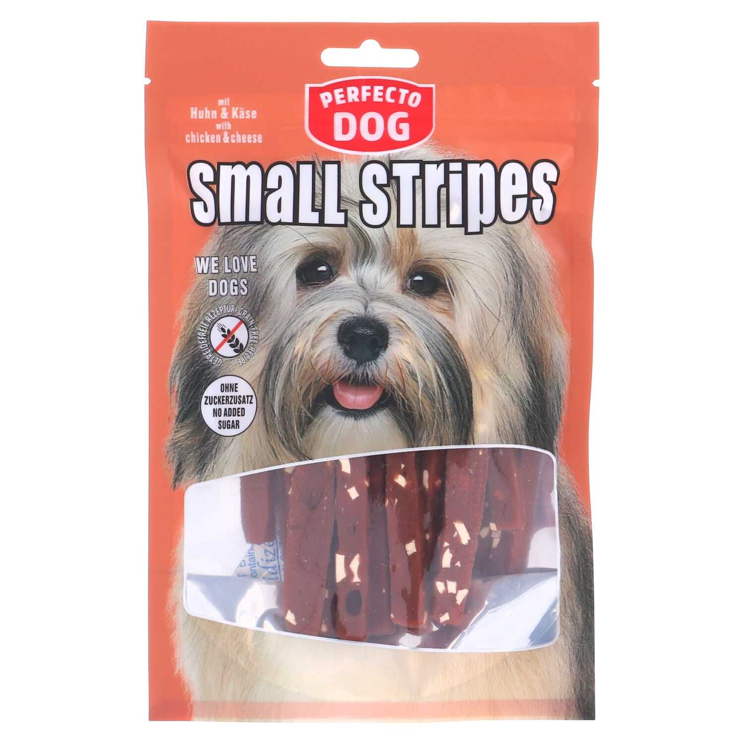Hundesnack Stripes Huhn+Käse
