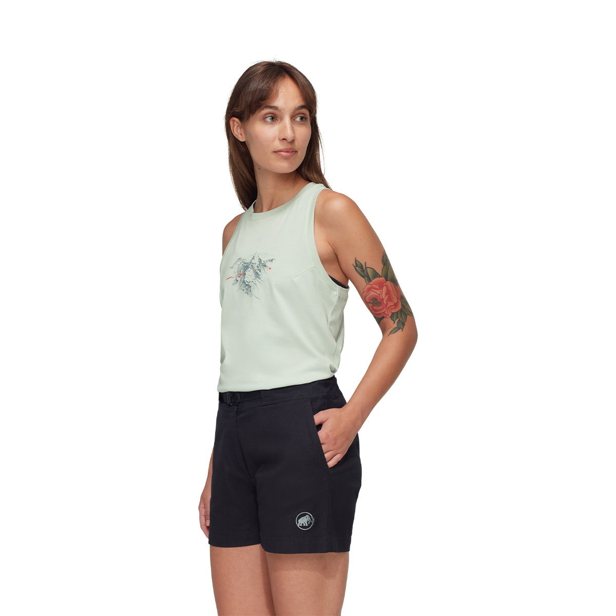 Mammut Core Tank Top Gradient, dame (Silver Sage)