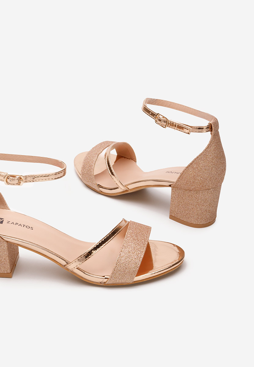 Sandales élégantes champagne Malena