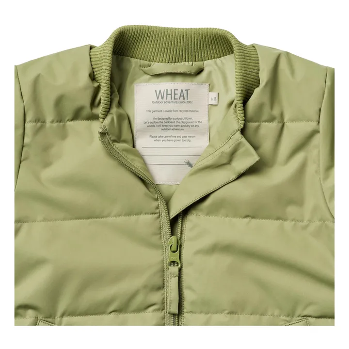 Wheat Veste Puffer Malo Fibres Recyclées | Vert