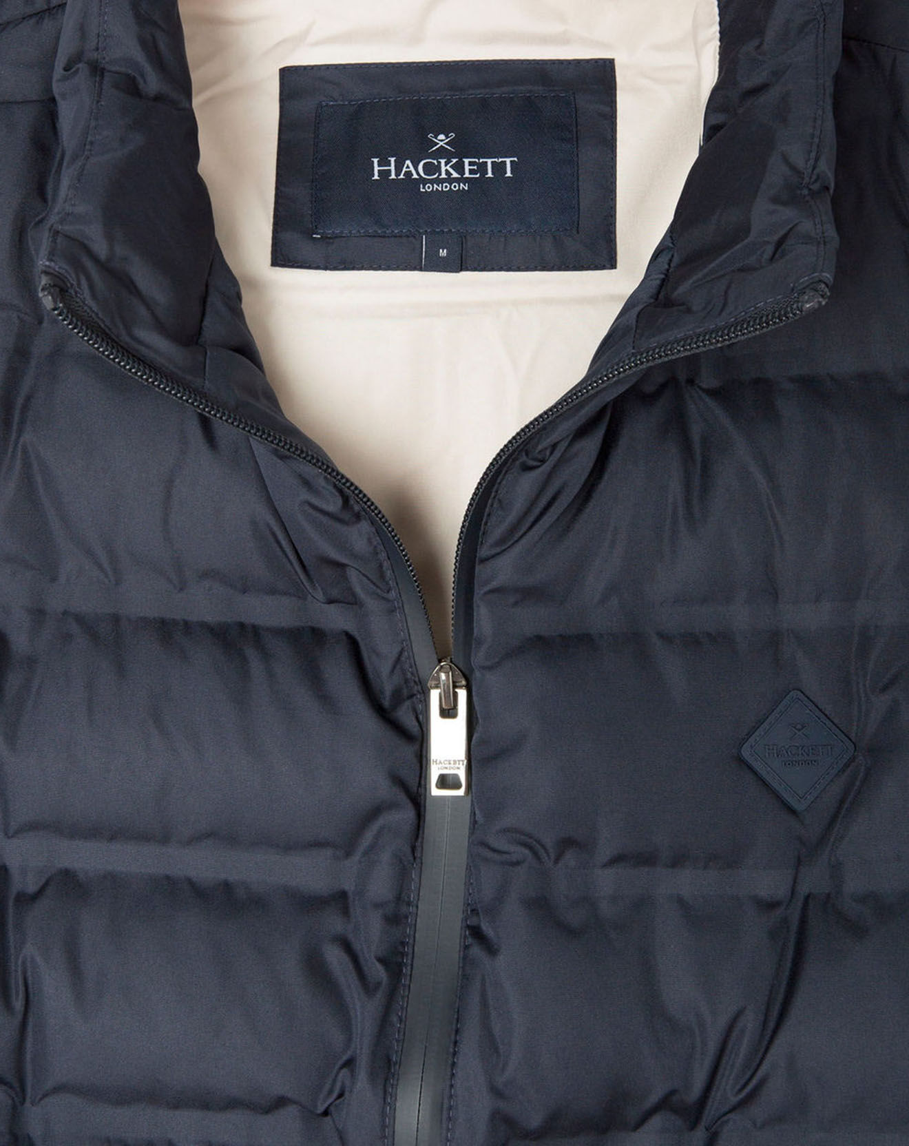 Hackett London Doudoune sans manches bleu marine