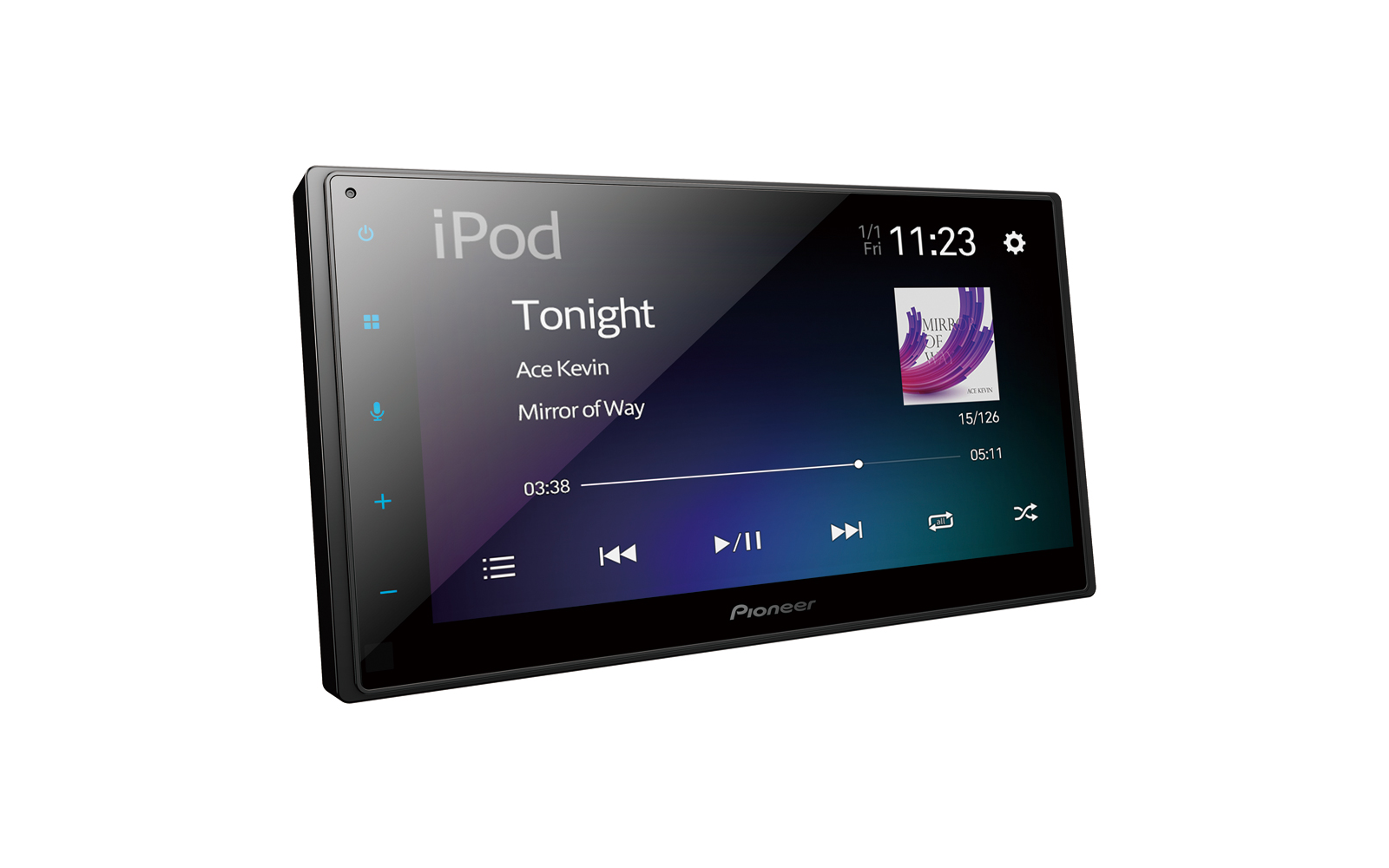Pioneer 6,8-Smartphone-Radio mit DAB, Apple CarPlay