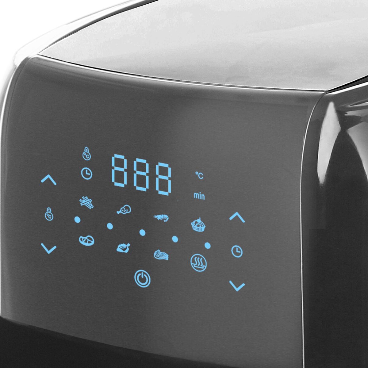 Smart Airfryer 5,5 liter, svart