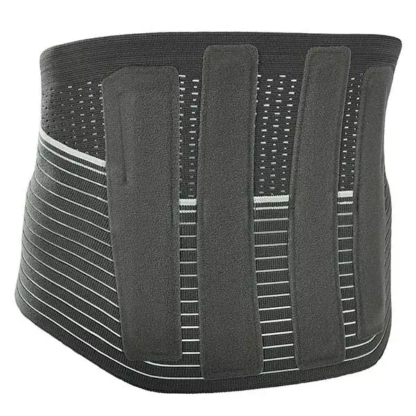 Cinto de suporte lombar Velpeau Dorsafit Comfort, 26 cm, tamanho 2, preto e verde.