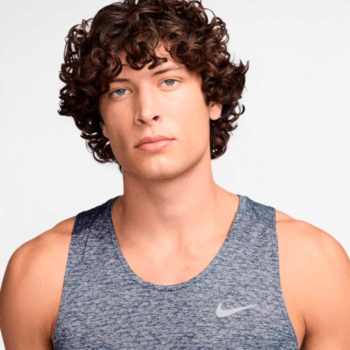 Nike Herre Singletter Dri-FIT ADV Stide Tank Top Grå
