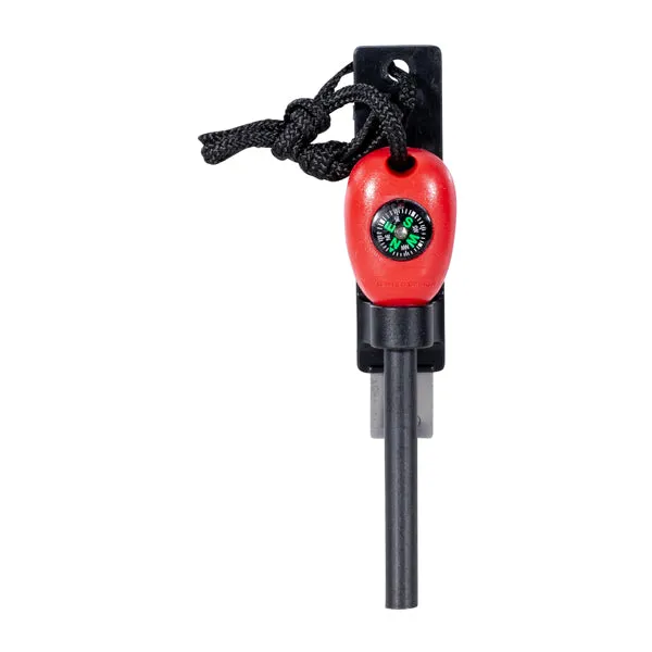 MFH -  MFH Feuerstarter mit Zündstein und Kompass
