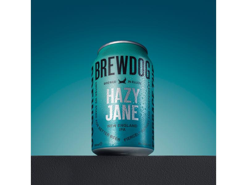 BrewDog Bier Hazy Jane 5% 6 x 0.33 l Fruchtiges New England India Pale Ale aus Schottland