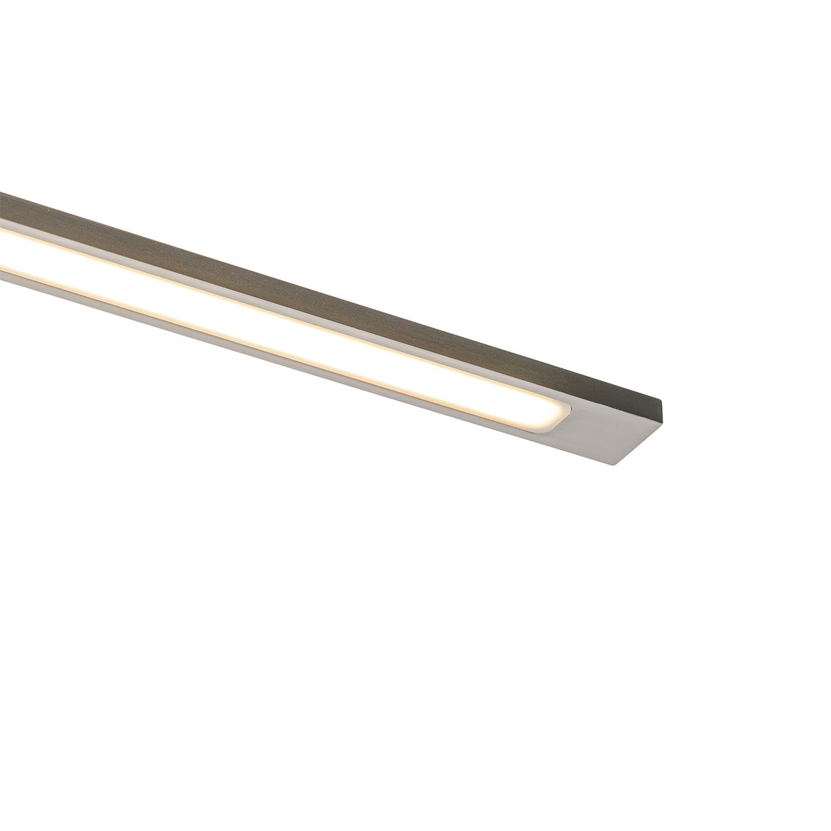 Wandlamp staal 62 cm incl. LED IP44 - Jerre