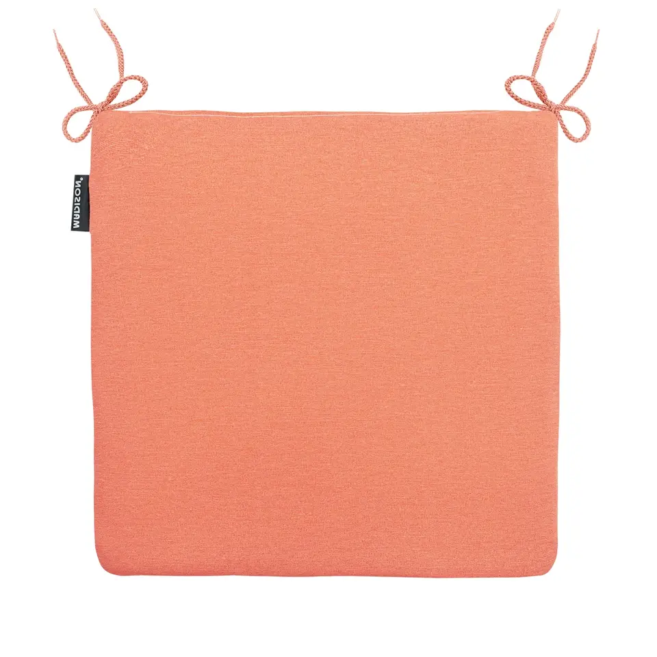 Madison - Zitkussen Panama flame orange - Ca. 40x40 cm - Set van 4