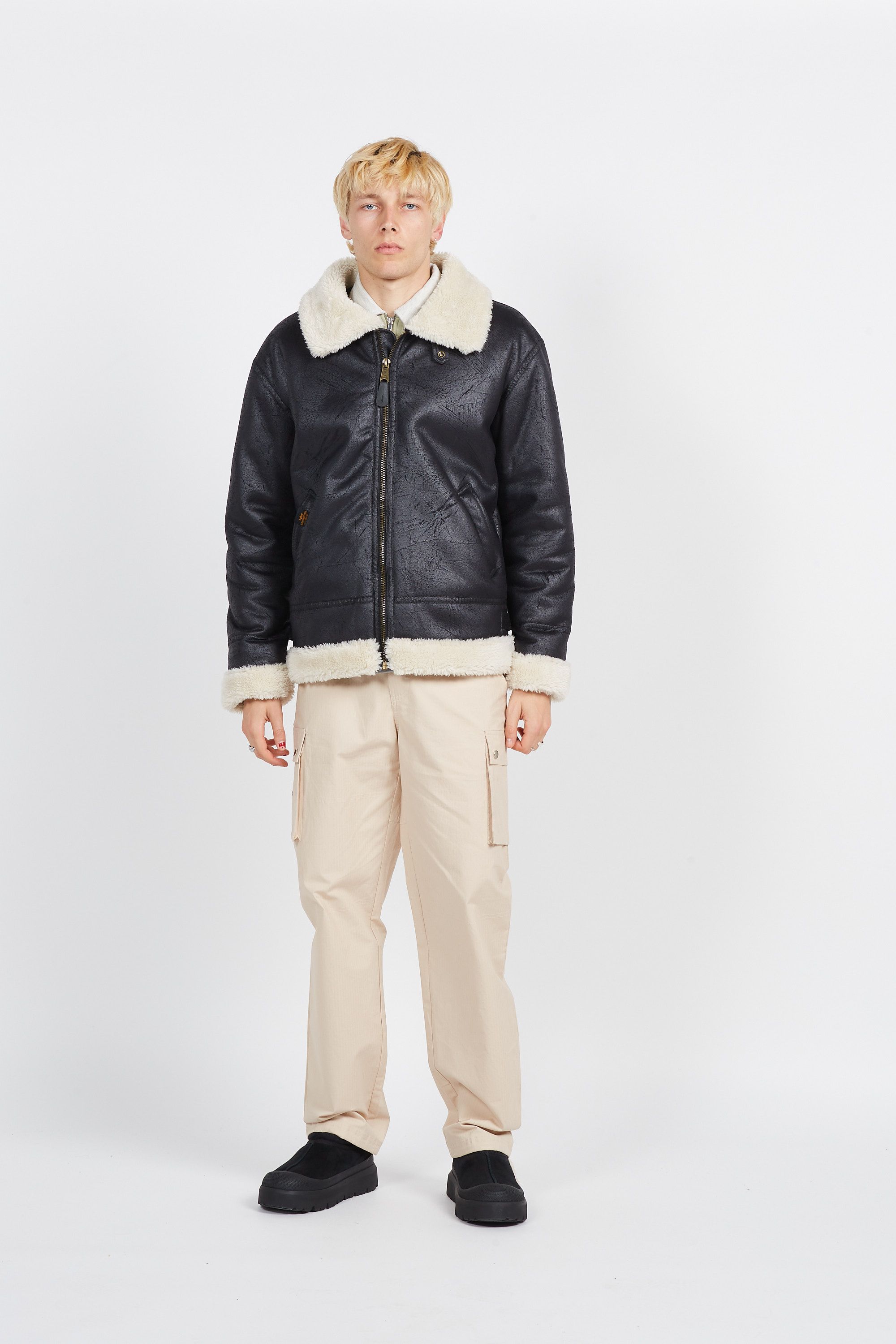 ALPHA INDUSTRIES Veste B3 Noir