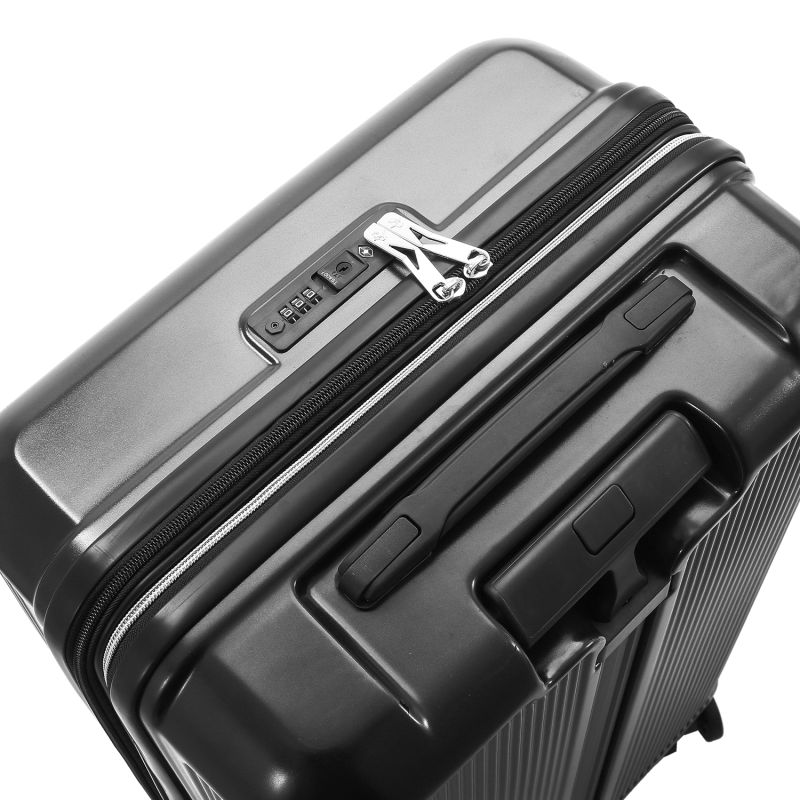 Valise cabine rigide 9925 Extensible 55 cm Noir