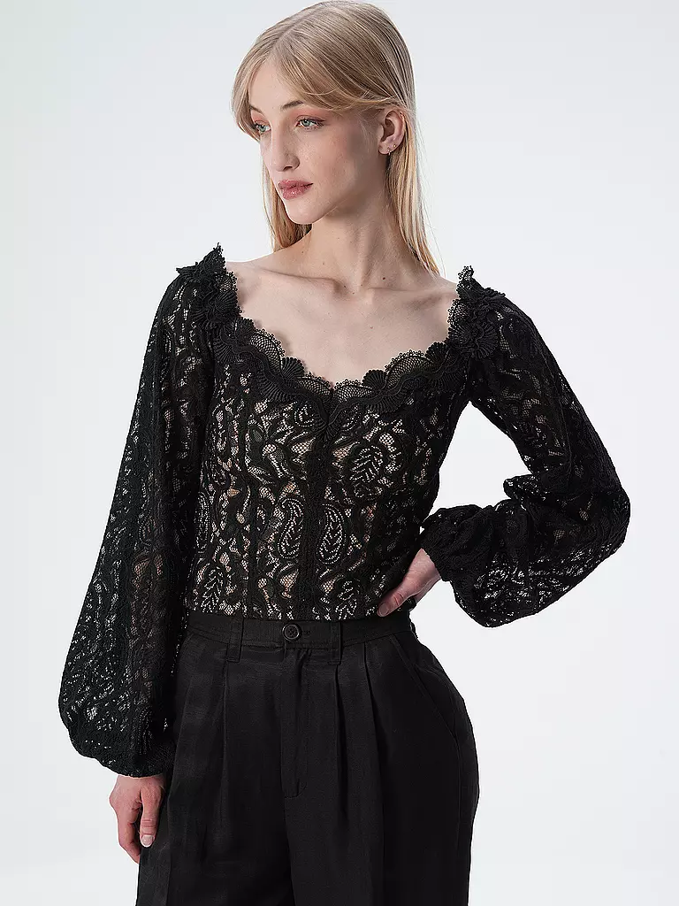 GUESS Bluse schwarz