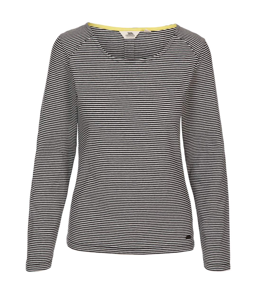 Trespass - Haut manches longues CARIBOU - Femme (Noir/blanc) - UTTP4788