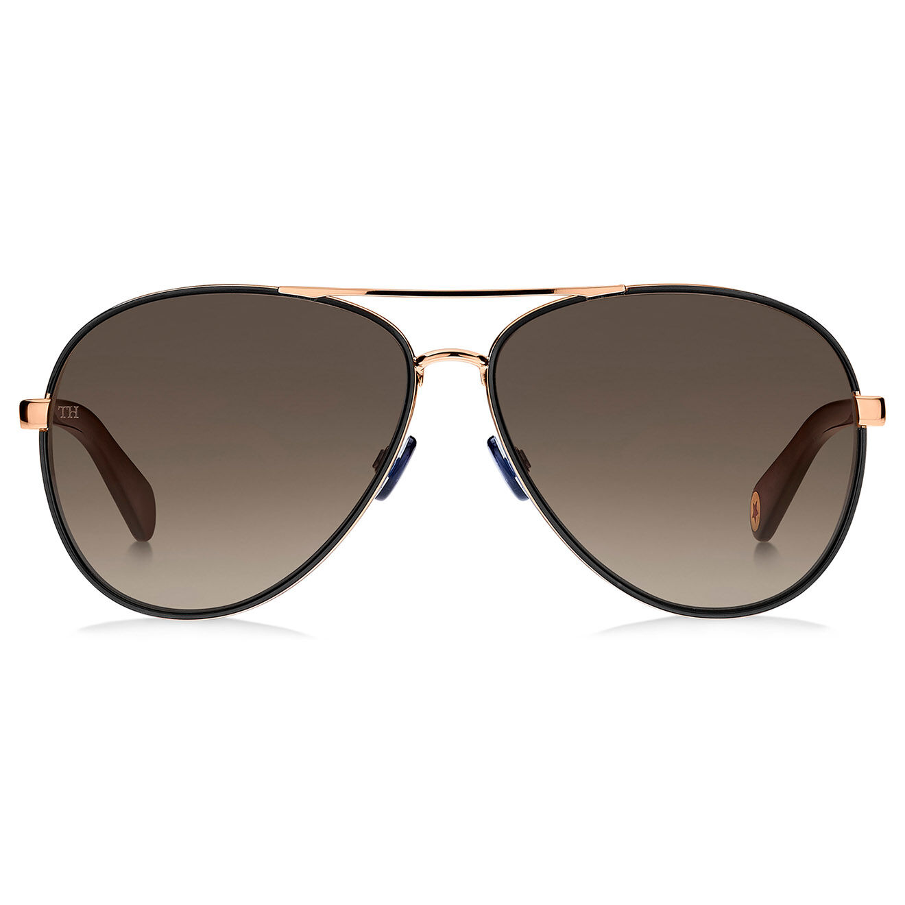 Tommy Hilfiger Lunettes de soleil Femme doré copp