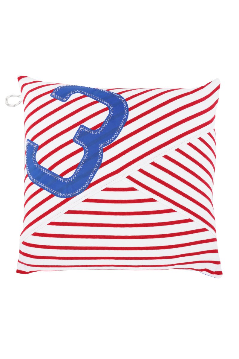 Coussin rayé 40x40 cm - Sailbags