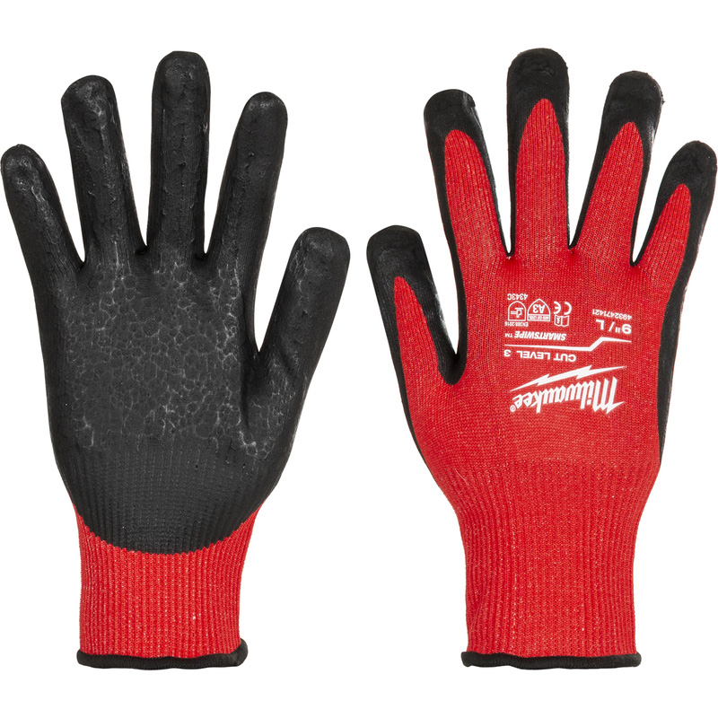 Milwaukee handschoenen snijklasse 3/C 10/XL