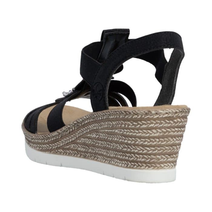 Rieker Sandal Dame 619B2-00