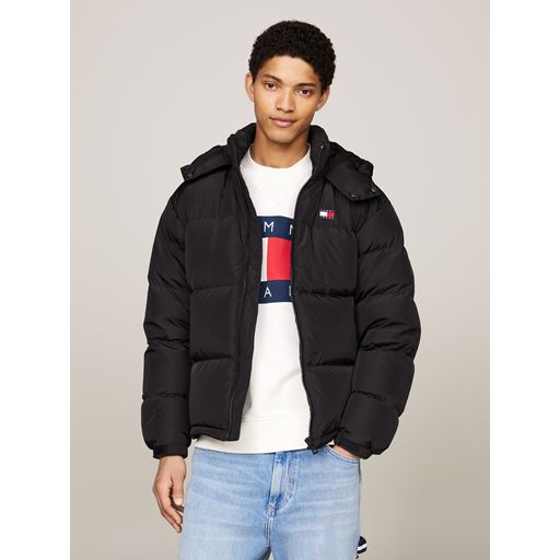 Tommy Jeans Alaska Puffer Jakke, Black, XL