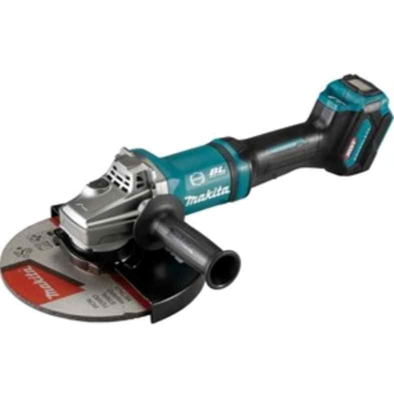 Makita GA038GT203 40 V Max Haakse slijper 230 mm 5,0 ah accu (2 st), snellader, in koffer