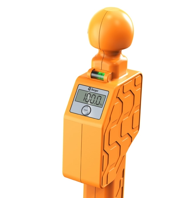Berger BS150 digitale Stützlastwaage bis 150 kg für Wohnwagen und Anhänger