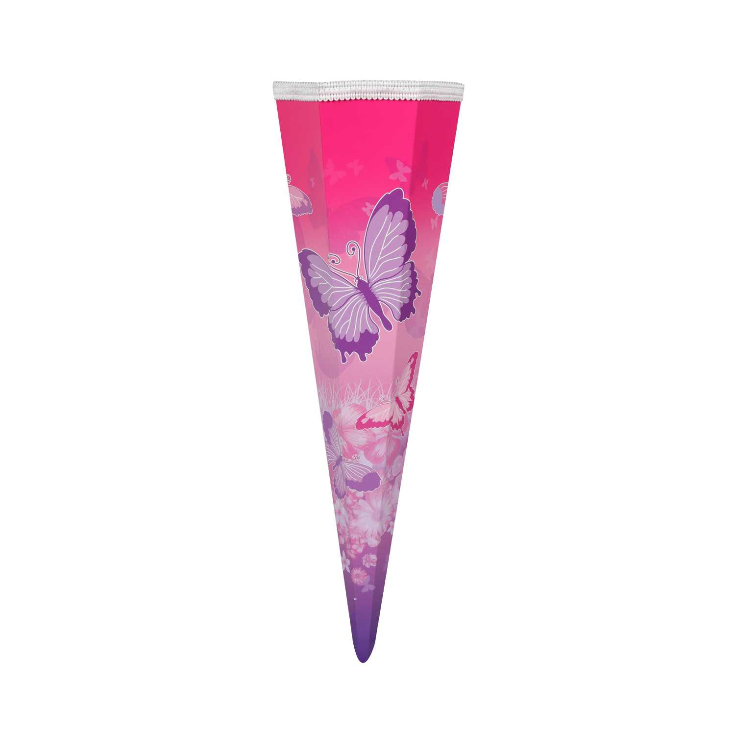 Schultüte glänzend bedruckt eckig ungefüllt 85 cm
