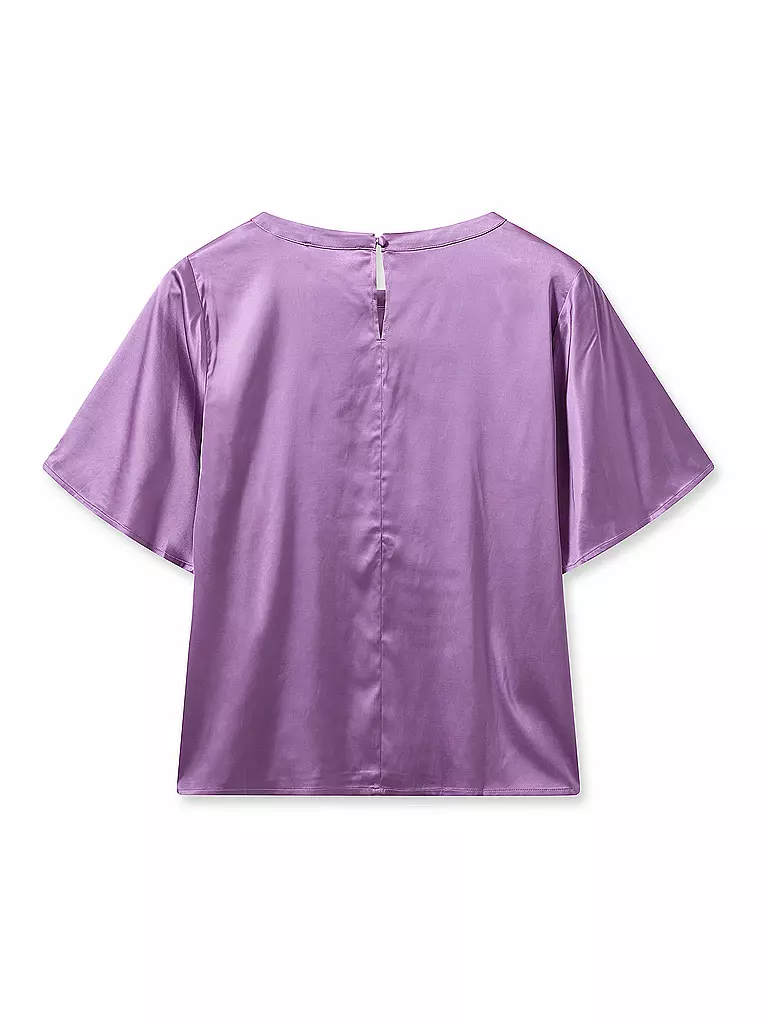 MOS MOSH Blusenshirt MMEVIE SATIN lila