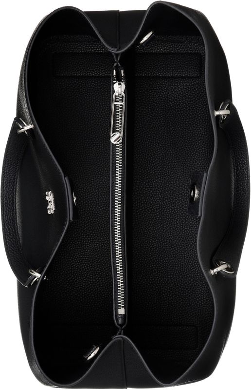Tommy Hilfiger - AW0AW15177 TH Emblem - Handtas - Zwart - Casual - Polyurethaan