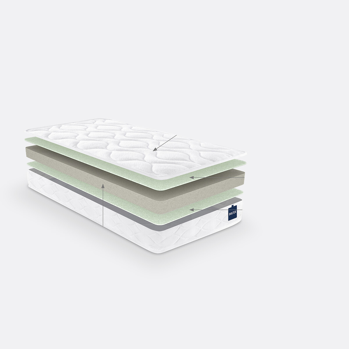 BULTEX<br>Colchão de espuma nano para bebês BULTEX, Tichou. Firme e confortável.