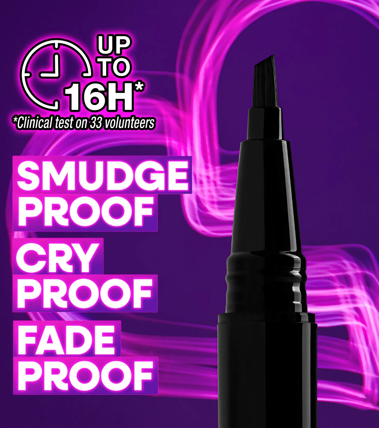 Wet N Wild - Delineador à prova d'água Wing Out - Ultra Black