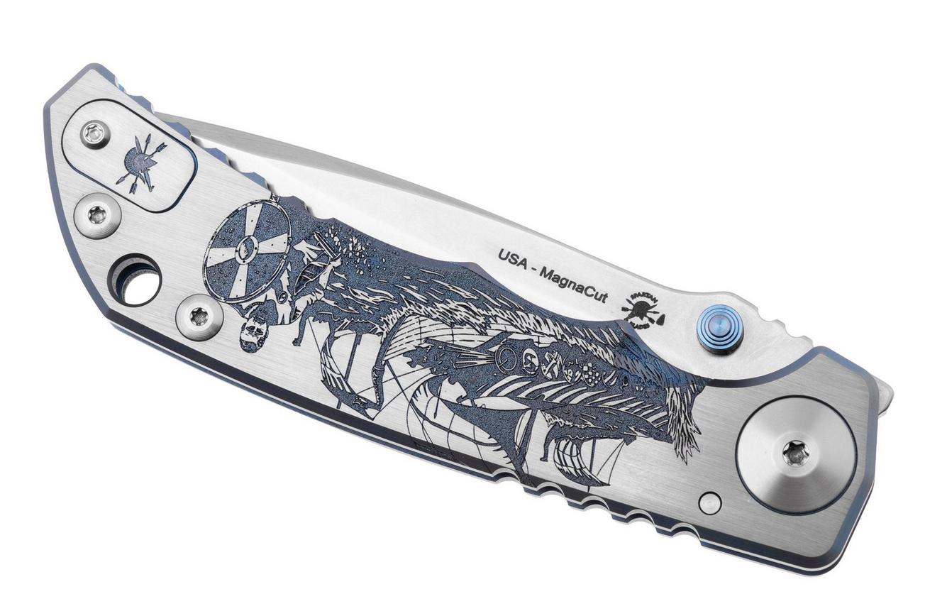 Spartan Blades Harsey Folder, 2022 Special Edition Viking Longboat SF5VIKING zakmes