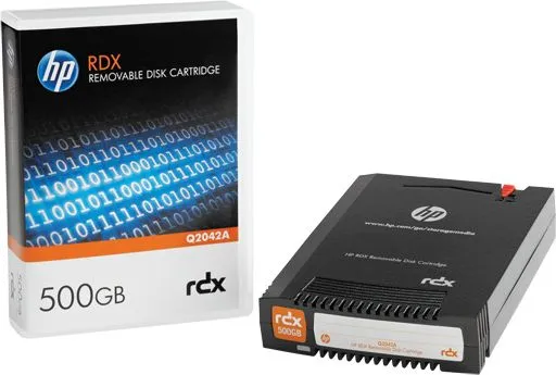 HPE RDX - RDX-kassette - 500 GB / 1 TB - for ProLiant MicroServer Gen10; Imation RDX Removable Hard Disk Storage System