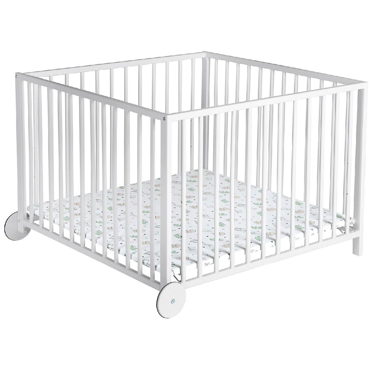 EK ServicegroupLaufgitter Louis 100x100cm weiss