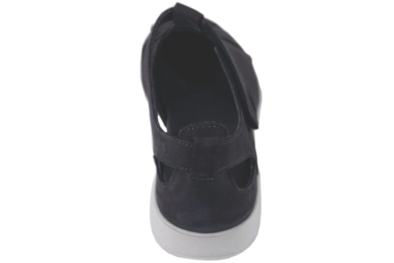 NEW FEET MØRKEBLÅ SANDAL I NUBUCK