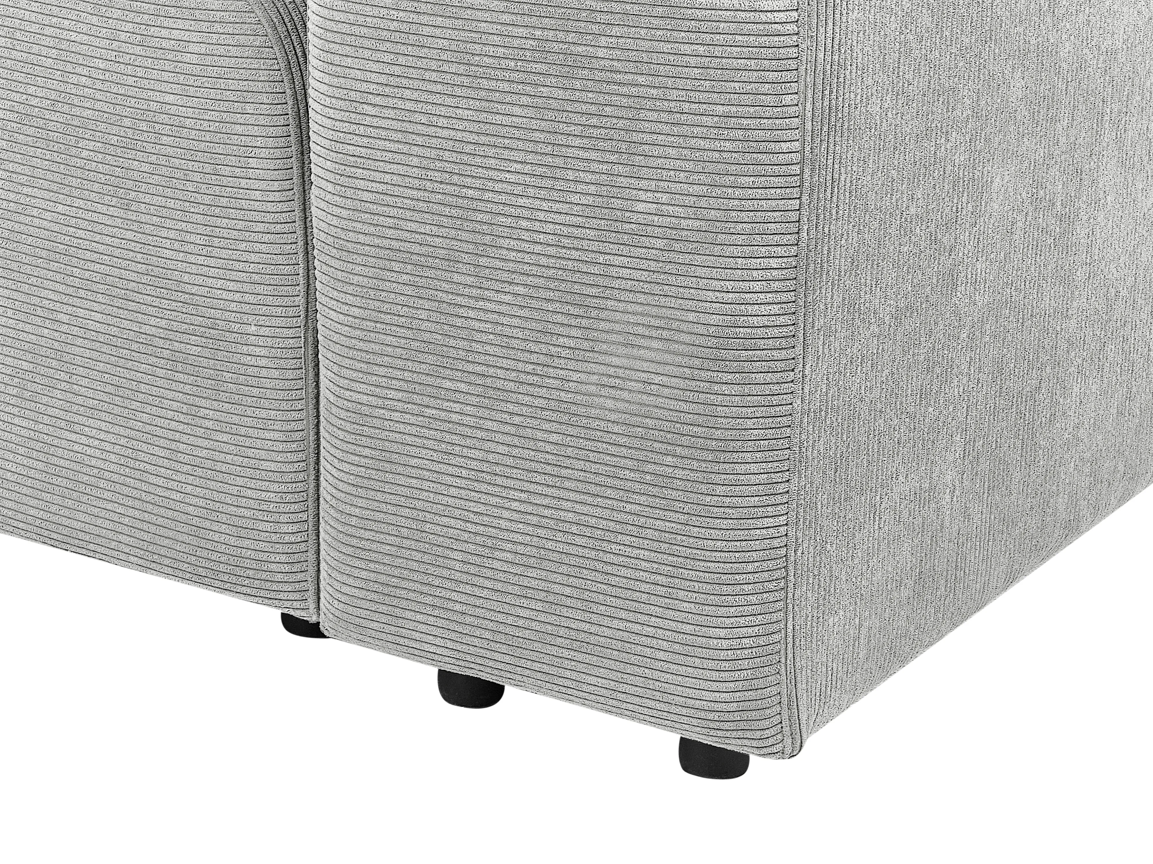 Modulaire bank 3-zits FALSTERBO Corduroy Grijs