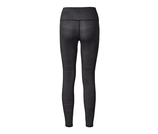 Wende-Sporttight, schwarz